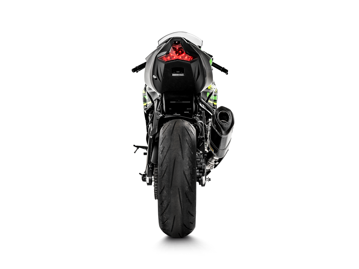 Akrapovic Slip-On Carbon Fiber Exhaust (Kawasaki Ninja ZX6R 2009-2024)