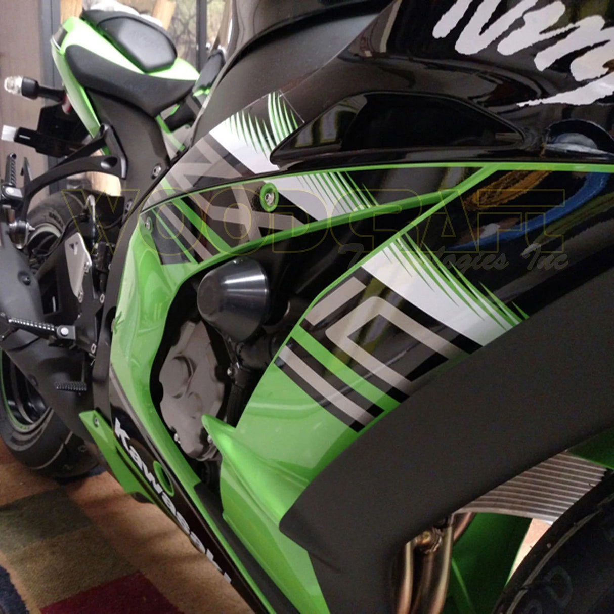 Woodcraft Frame Sliders (Kawasaki ZX-10R/RR 2016+)