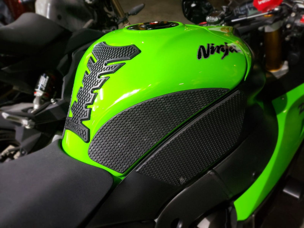 TechSpec Snake Skin Tank Grip Pads (Kawasaki 2016-2024 Ninja ZX10R/RR)