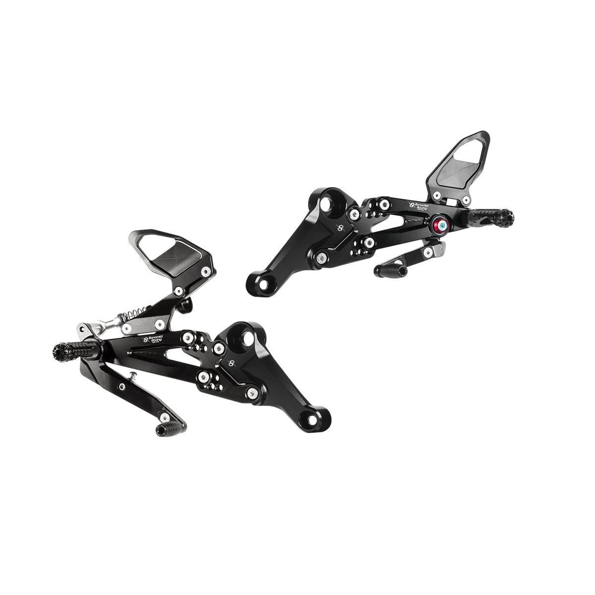 Bonamici Adjustable Rearsets (Aprilia RS/Tuono 660 2020-2024)