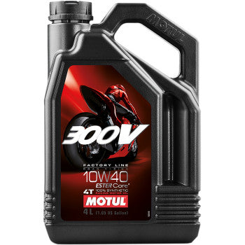 Motul 300V 10W-40 Oil Change Kit (2015-2024 Yamaha YZF-R1/M)