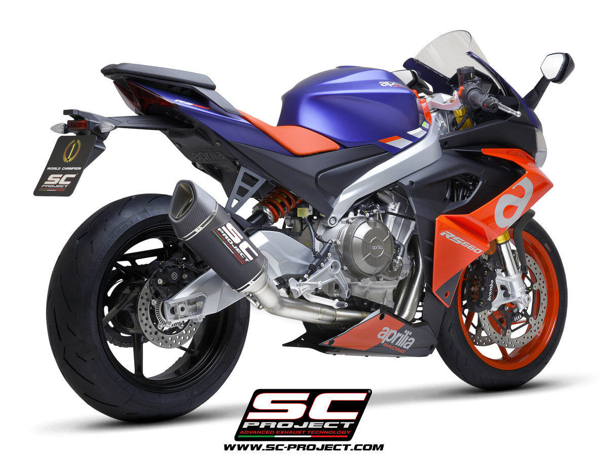 SC-Project SC1-R Full Titanium Exhaust (Aprilia 2020-2024 RS 660 /Tuono 660)