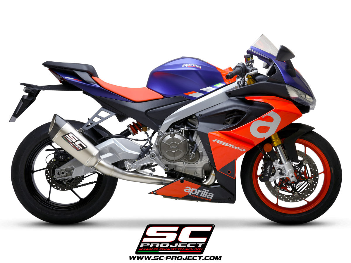 SC-Project SC1-R Full Titanium Exhaust (Aprilia 2020-2024 RS 660 /Tuono 660)