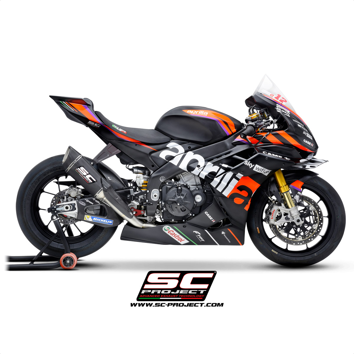 SC-Project SC1-R Full Titanium Exhaust (Aprilia 2021-2024 RSV4 1100/Factory)