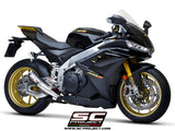 SC-Project CR-T Slip On Exhaust (Aprilia 2021-2024 RSV4/Tuono 1100/Factory)