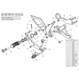 Bonamici Adjustable Rearsets (BMW S1000RR 2015-2019)