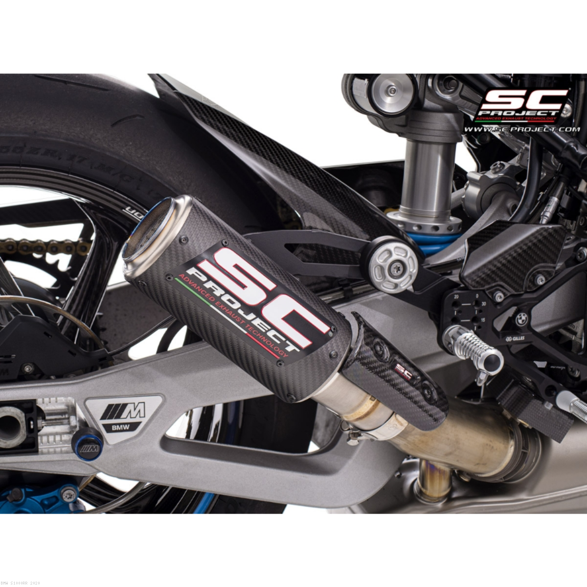 SC-Project CR-T Slip On Exhaust (BMW 2020-2024 S1000RR/M1000RR)