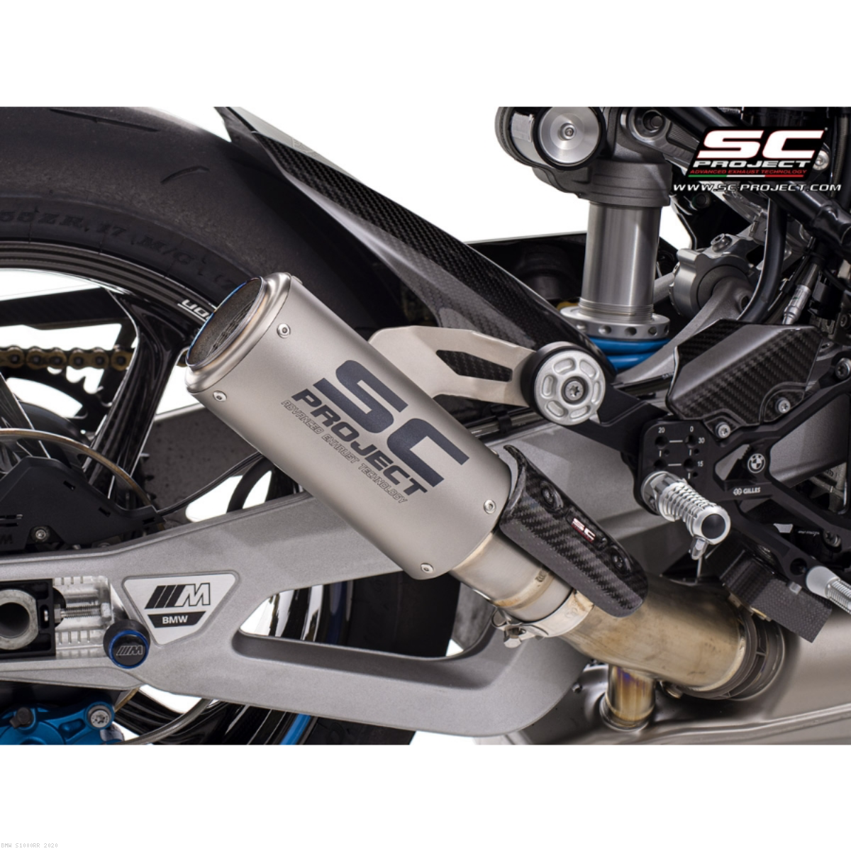 SC-Project CR-T Slip On Exhaust (BMW 2020-2024 S1000RR/M1000RR)