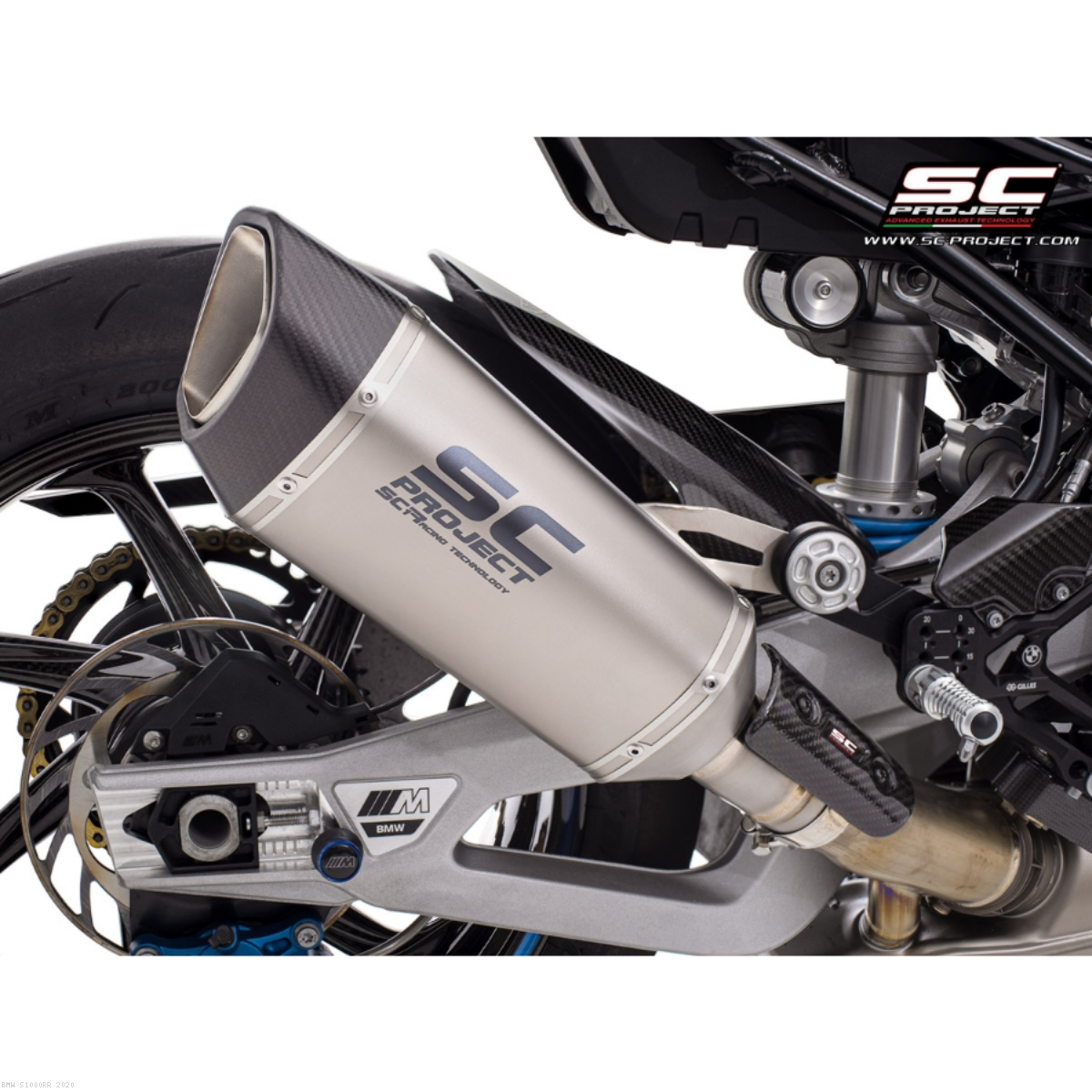 SC-Project SC1-R Slip On Exhaust (BMW 2020-2024 S1000RR/M1000RR)