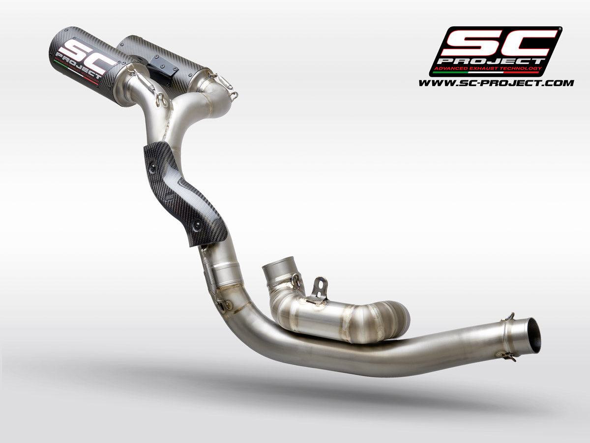 SC Projects CR-T Full Titanium Exhaust (Ducati 2018-2021 Panigale V4/S)