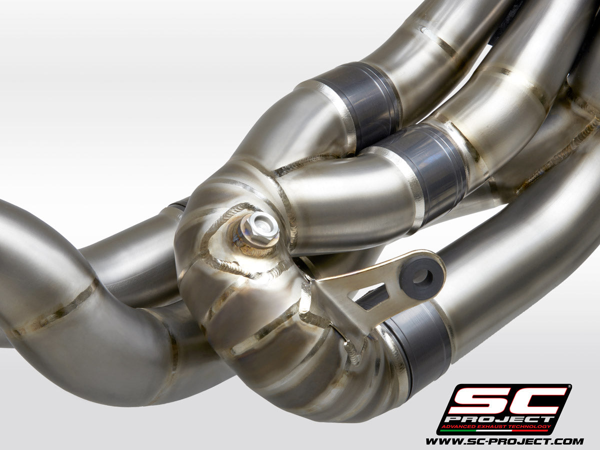 SC Projects WSBK CR-T Full Titanium Exhaust (Ducati 2018-2021 Panigale V4/S/R)