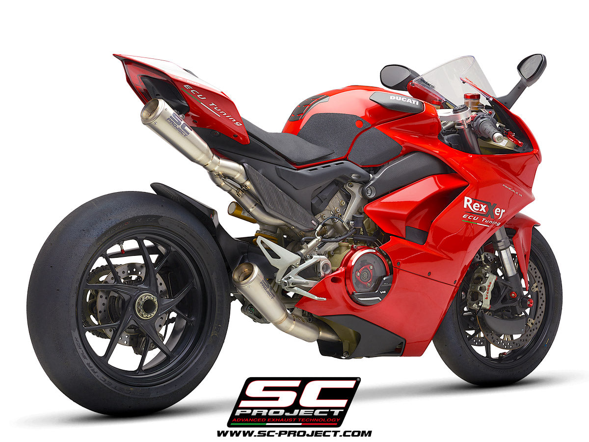 SC Projects S1-GP Full Titanium Exhaust (Ducati 2018-2021 Panigale V4/S)