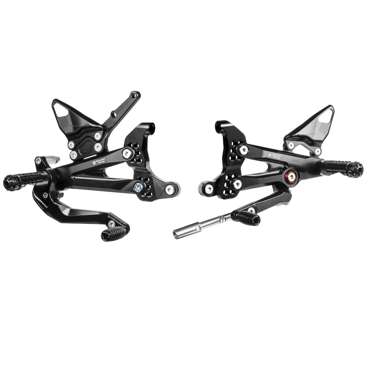 Bonamici Adjustable Rearsets (Ducati Streetfighter V4/S/R 2020-2024)