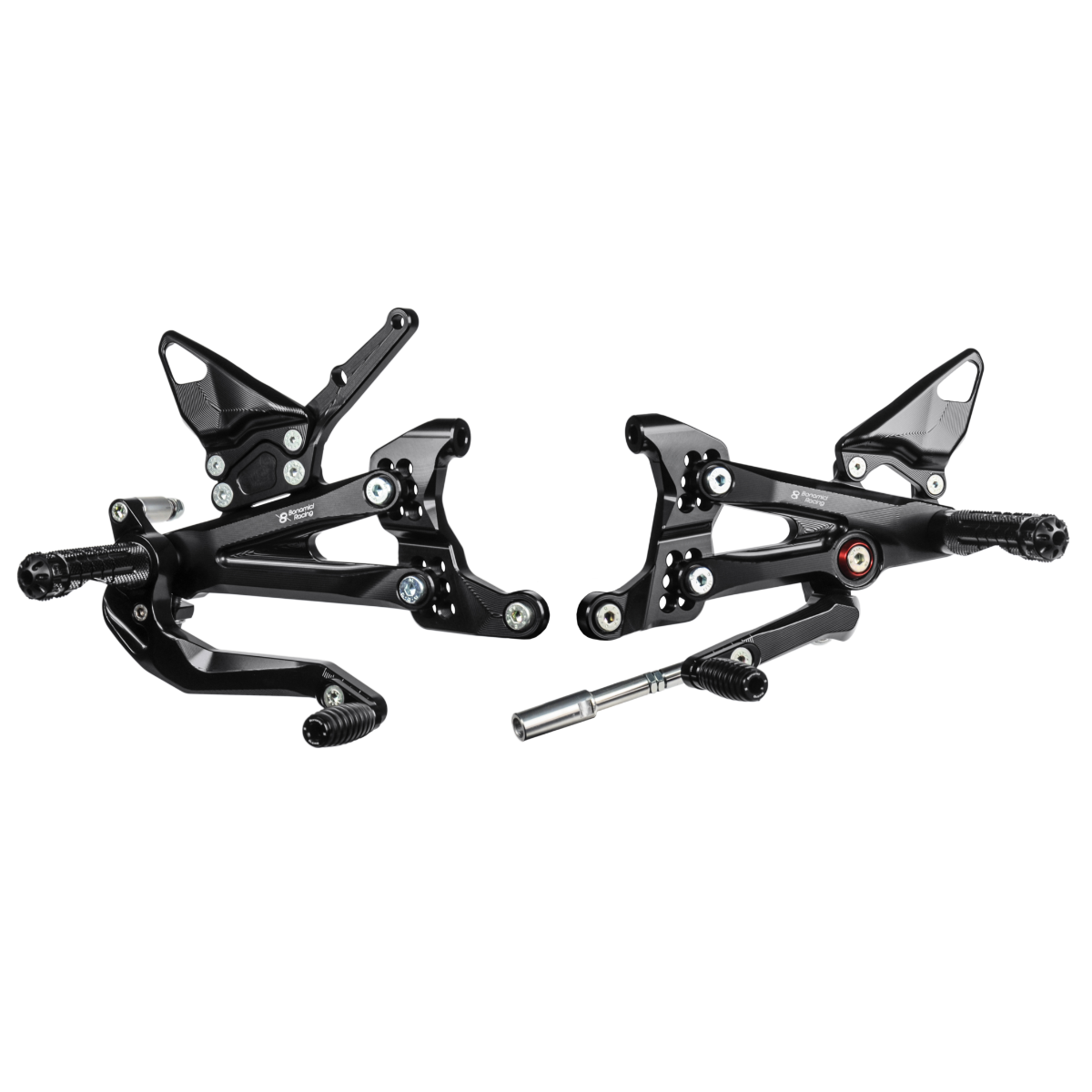 Bonamici Adjustable Rearsets (Ducati Panigale V4/S/R 2018-2024)