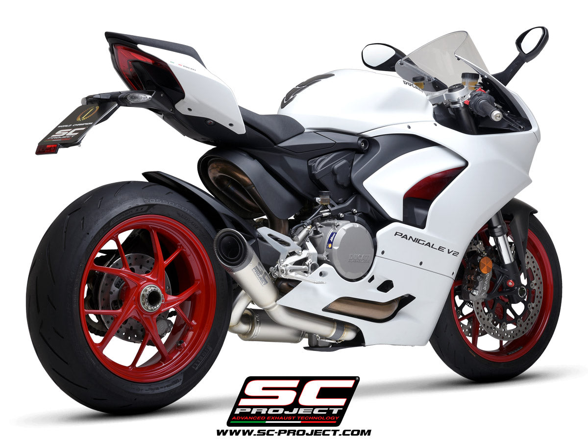 SC-Project S1 Slip On Exhaust (Ducati 2020-2024 Panigale V2)