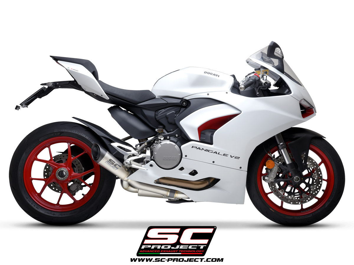 SC-Project S1 Slip On Exhaust (Ducati 2020-2024 Panigale V2)