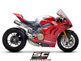 SC Projects WSBK CR-T Full Titanium Exhaust (Ducati 2018-2021 Panigale V4/S/R)