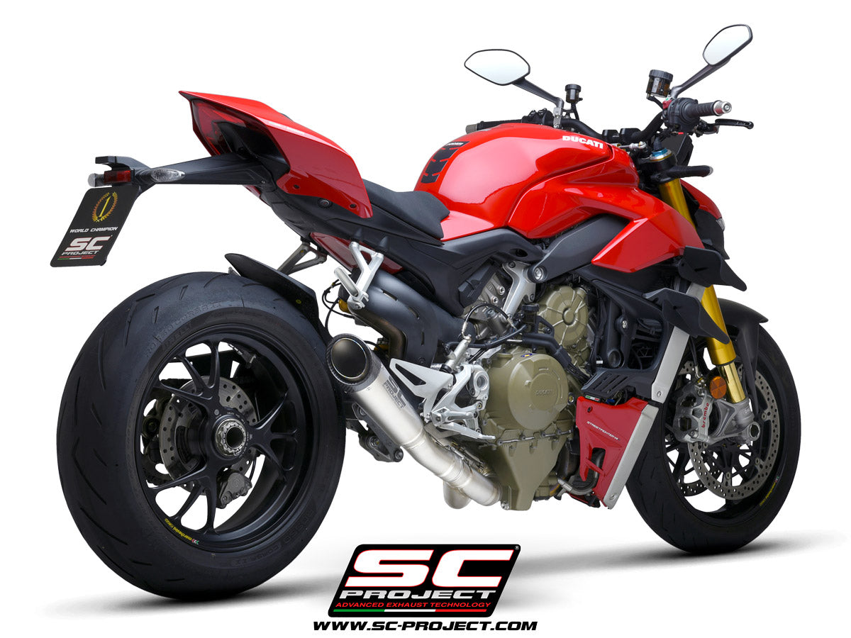 SC Projects S1 Titanium Exhaust (Ducati 2020-2024 Streetfigter V4/S)