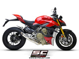 SC Projects S1 Titanium Exhaust (Ducati 2020-2024 Streetfigter V4/S)