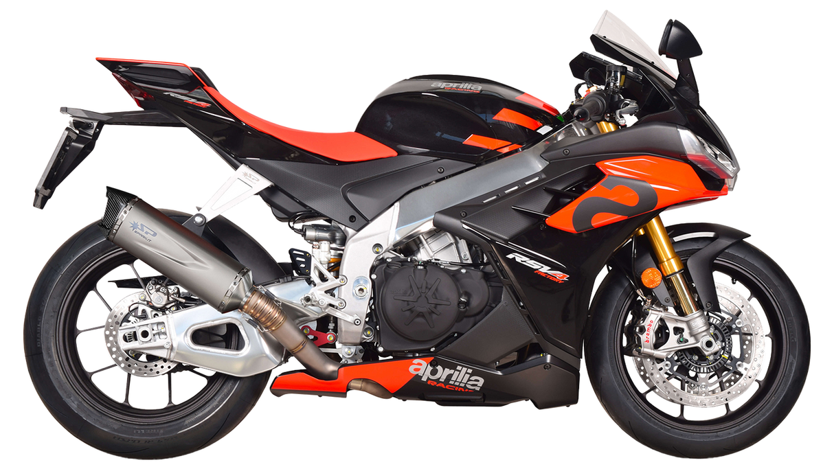 Spark Force Evo Full Titanium Exhaust (Aprilia 2020-2024 RSV4 1100/Factory)