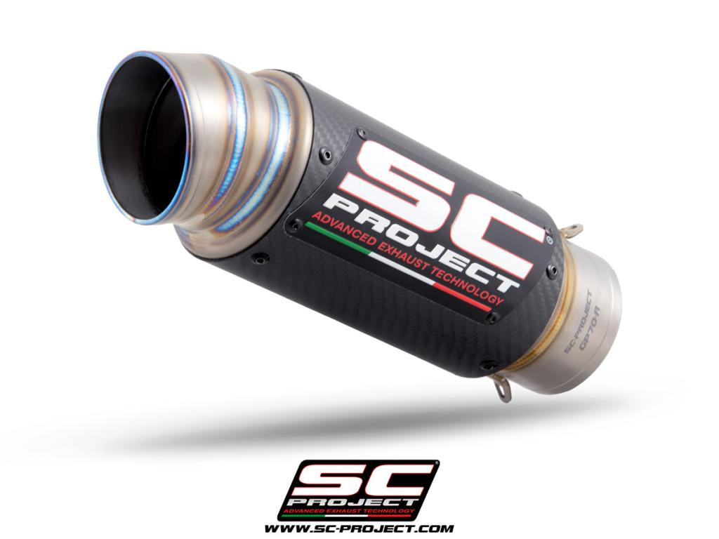 SC-Project GP70-R Slip On Exhaust (Kawasaki ZX-6R 2019-2024)