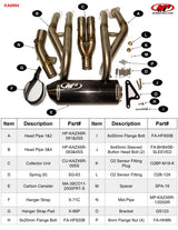 M4 Exhaust Street Slayer Full Exhaust (Kawasaki 2009-2024 ZX6R)