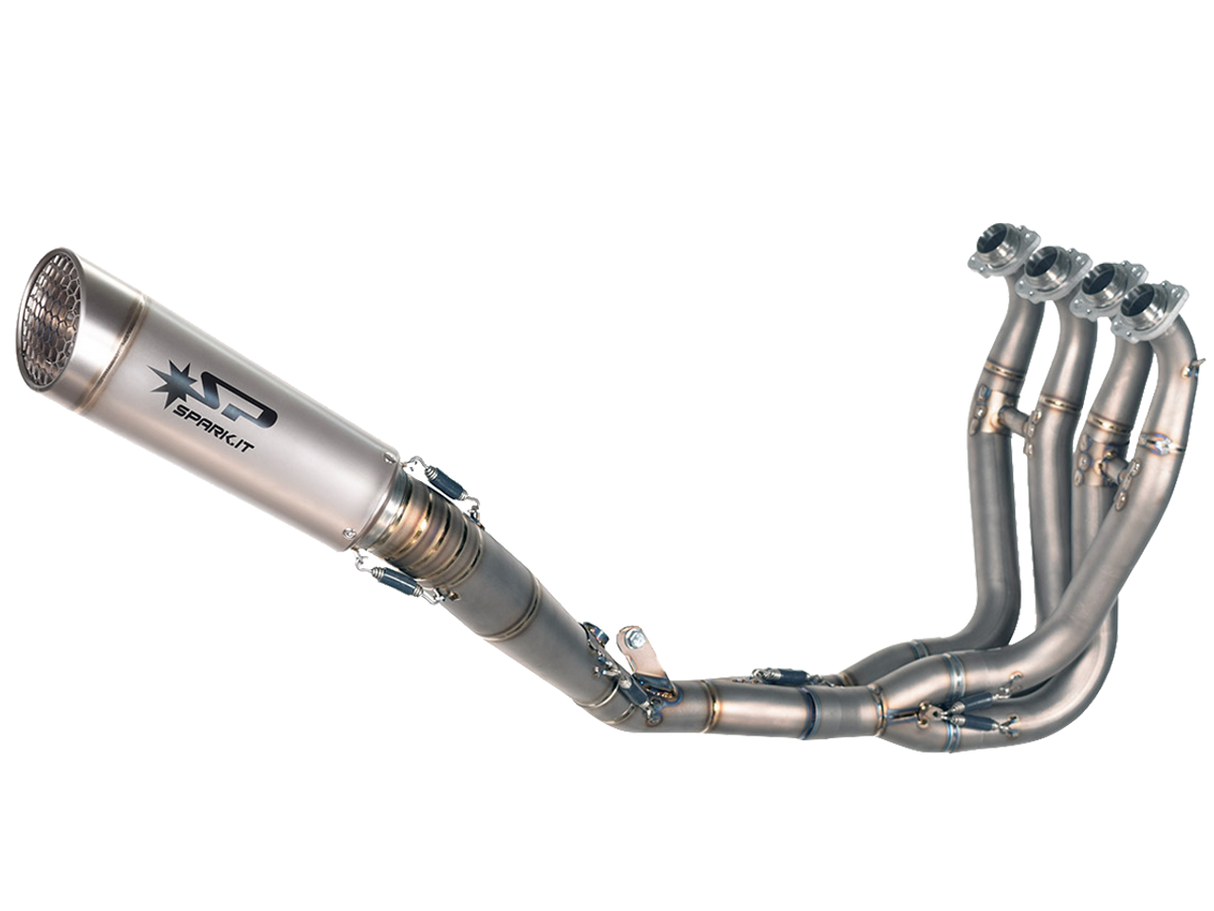 Spark Grid-O WSBK Evolution Full Titanium Exhaust (Kawasaki 2009-2024 ZX6R)