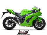 SC-Project CR-T 3/4th Titanium Exhaust (Kawasaki 2021-2024 ZX10R/RR)