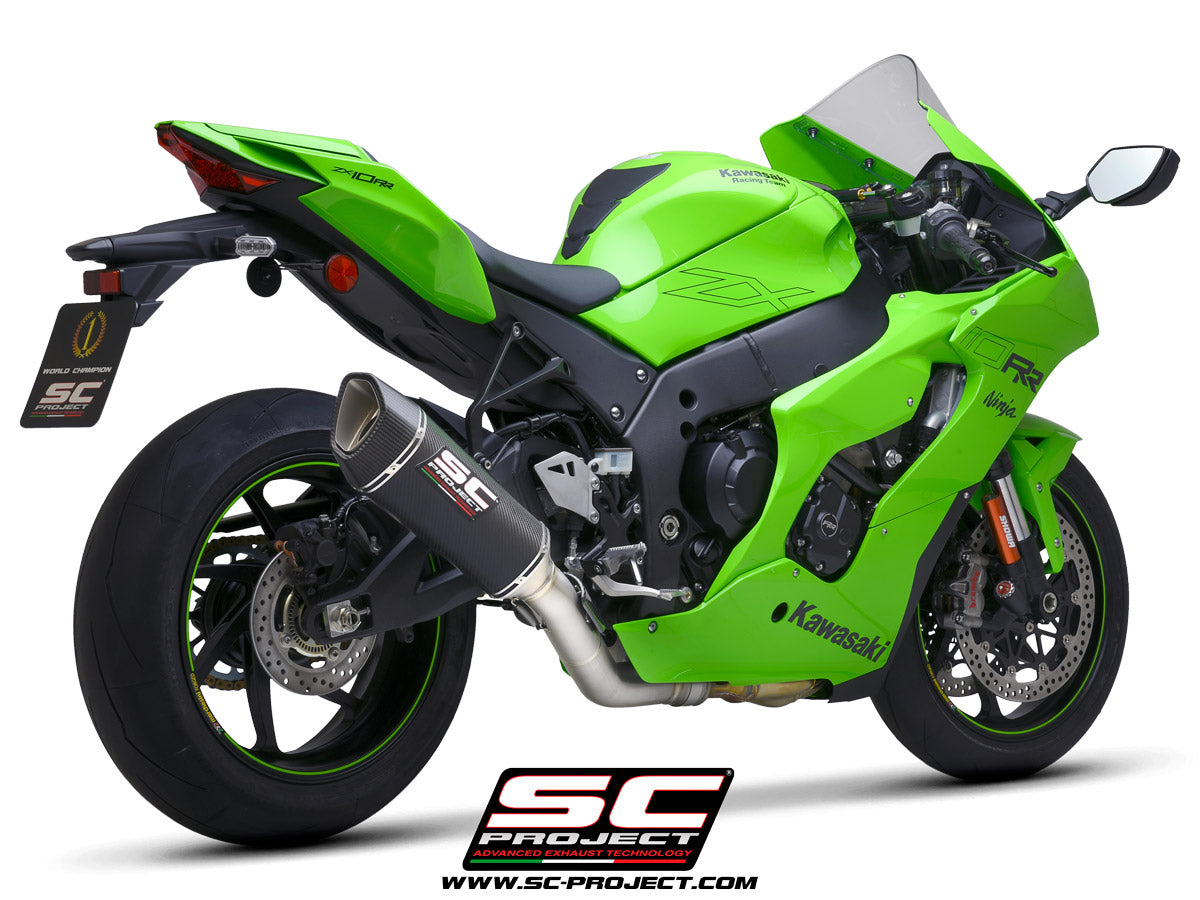 SC-Project SC1-R Titanium Exhaust (Kawasaki 2021-2024 ZX10R/RR)