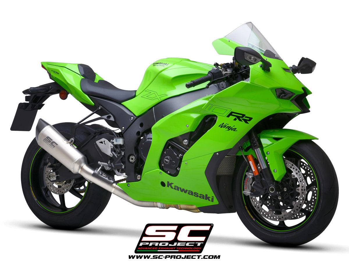 SC-Project SC1-R Titanium Exhaust (Kawasaki 2021-2024 ZX10R/RR)