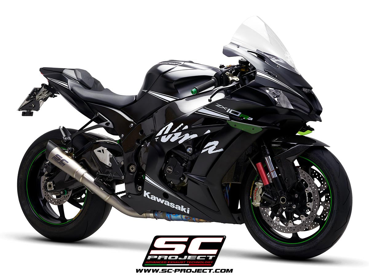 SC-Project S1 Slip-On Exhaust (Kawasaki ZX-10R/RR 2016-2020)