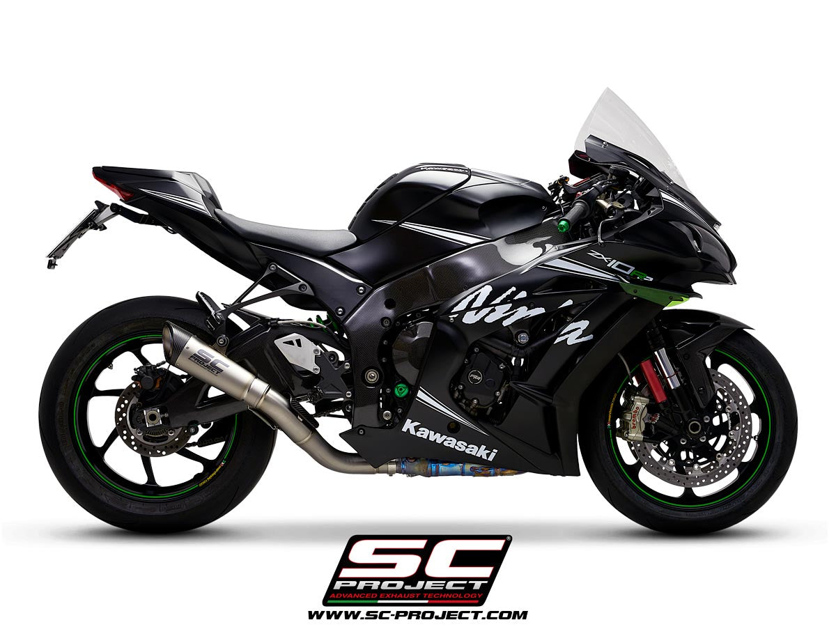 SC-Project S1 Slip-On Exhaust (Kawasaki ZX-10R/RR 2016-2020)