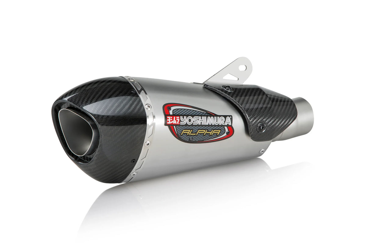 Yoshimura Alpha T Stainless 3/4th Titanium Exhaust (Yamaha 2015-2024 R1/R1S/R1M)