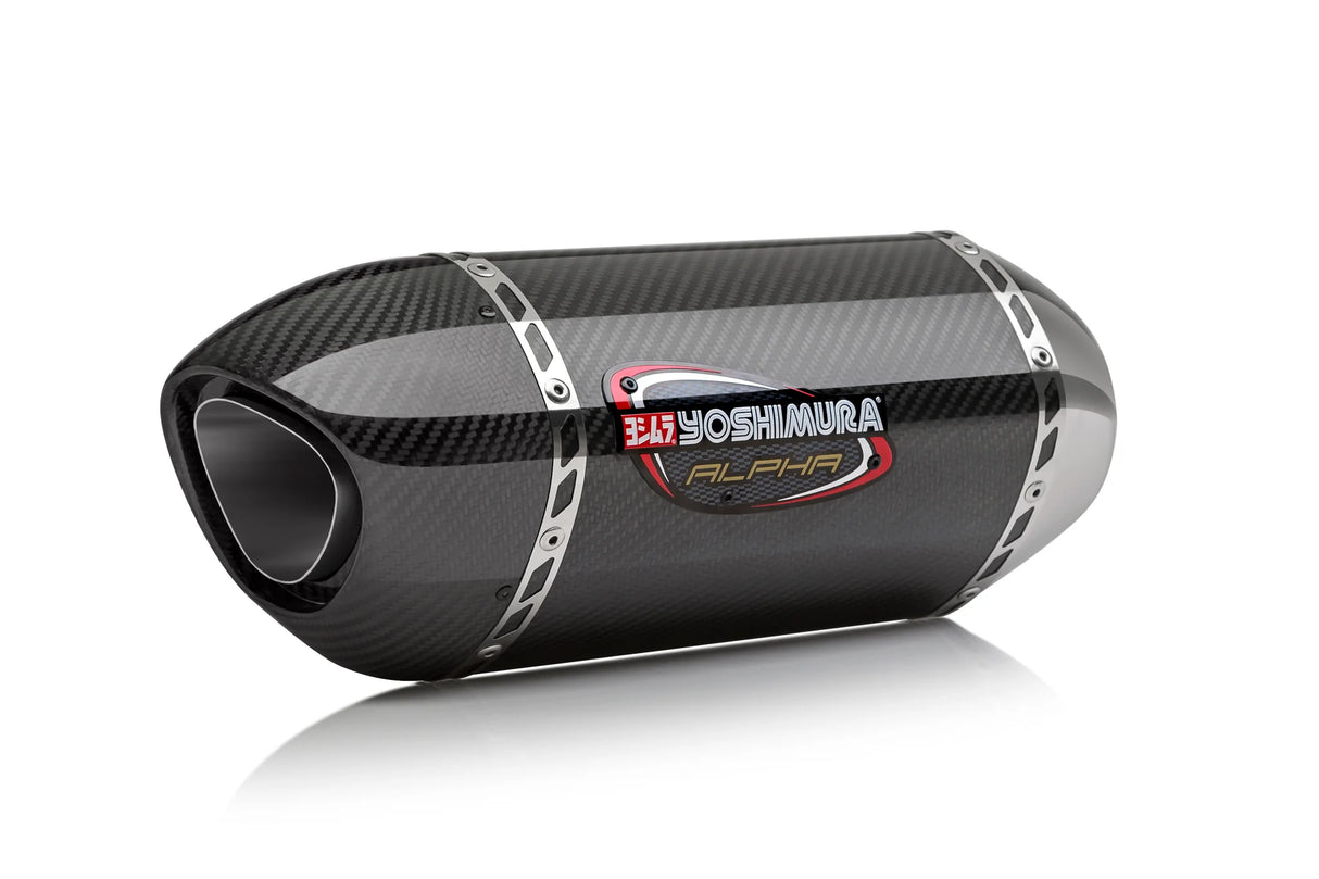 Yoshimura Alpha Stainless Slip On Exhaust (Yamaha 2015-2024 R1/R1S/R1M)