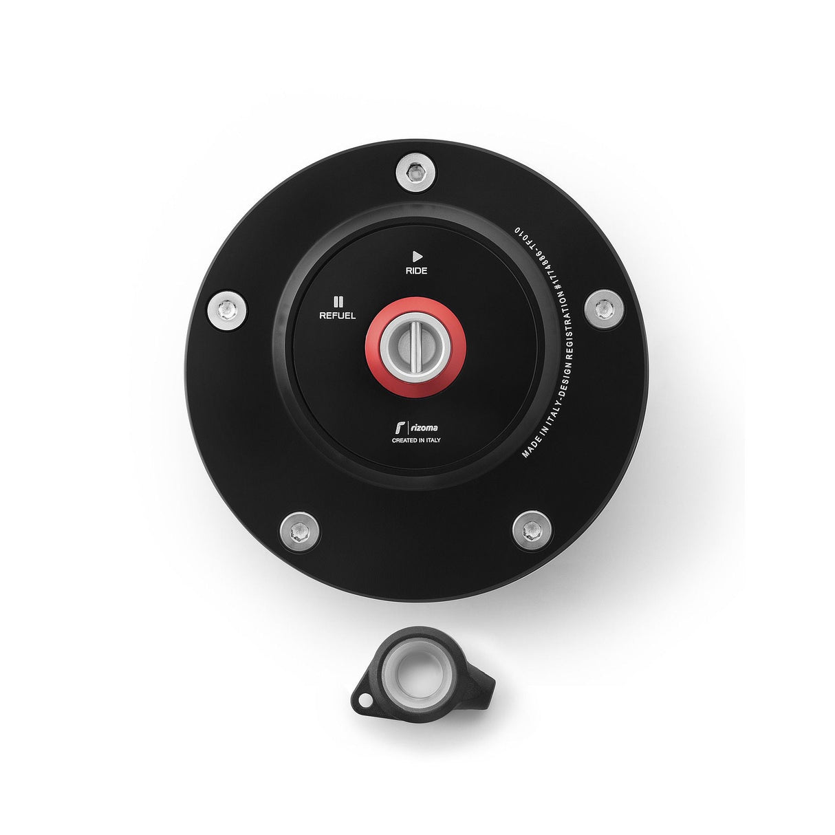 Rizoma Billet Aluminum Gas Cap (Yamaha R1/R6/R7 2000+)