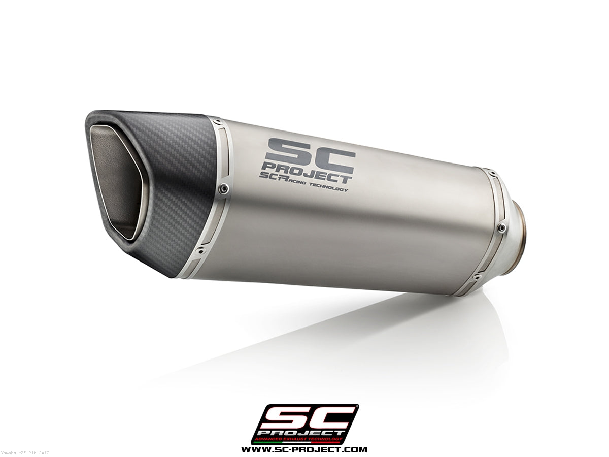 SC-Project SC1-R 3/4th Titanium Exhaust (Yamaha 2015-2024 R1/R1S/R1M)