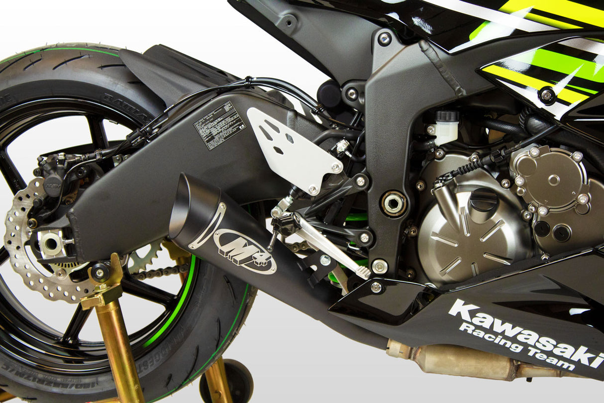 M4 Exhaust GP19 Slip-On Exhaust (Kawasaki 2009-2024 ZX6R)