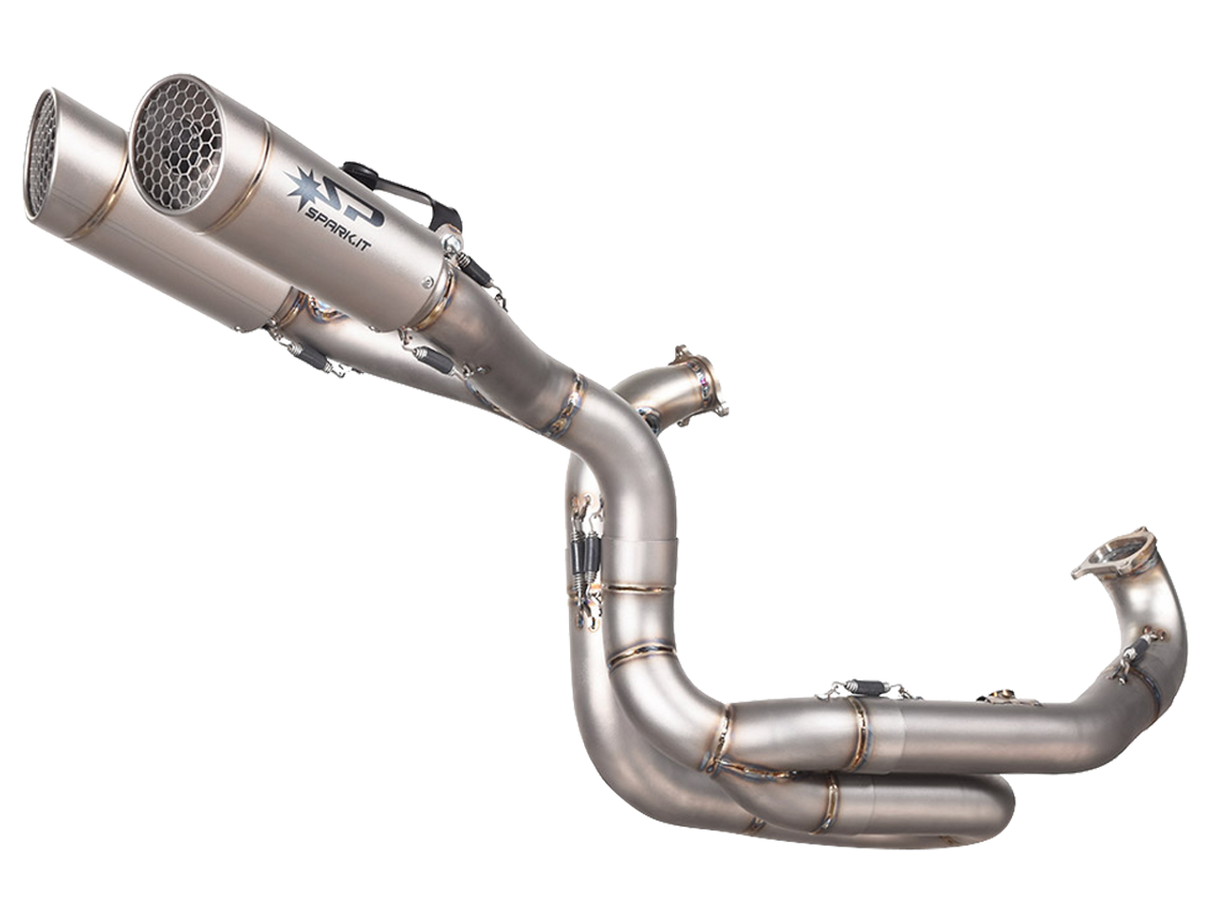 Spark Double Grid-O Titanium Full Exhaust (Ducati 2020-2024 Panigale V2)