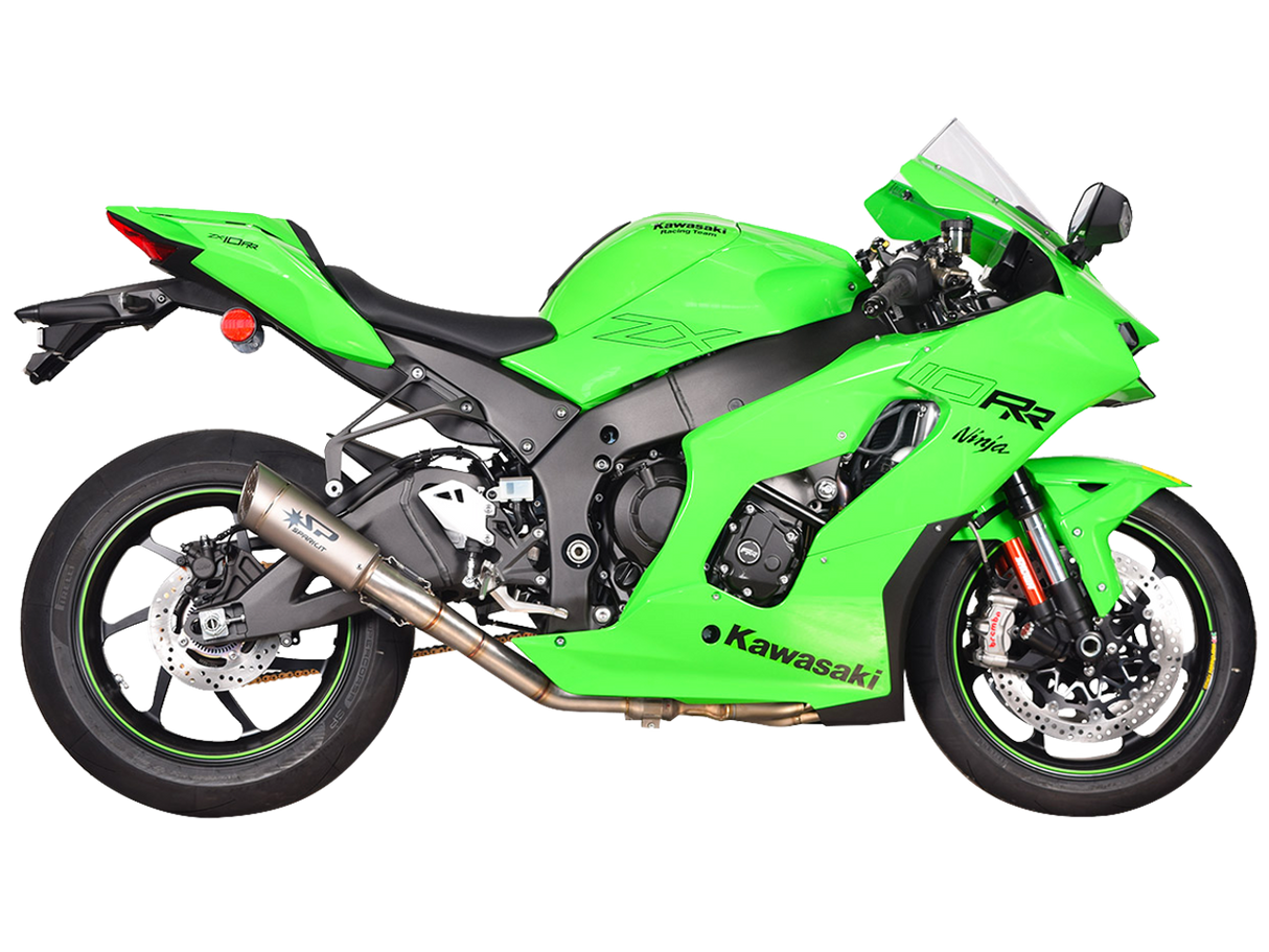 Spark Grid-O Titanium 3/4th Exhaust (Kawasaki 2021-2024 ZX10R/RR)