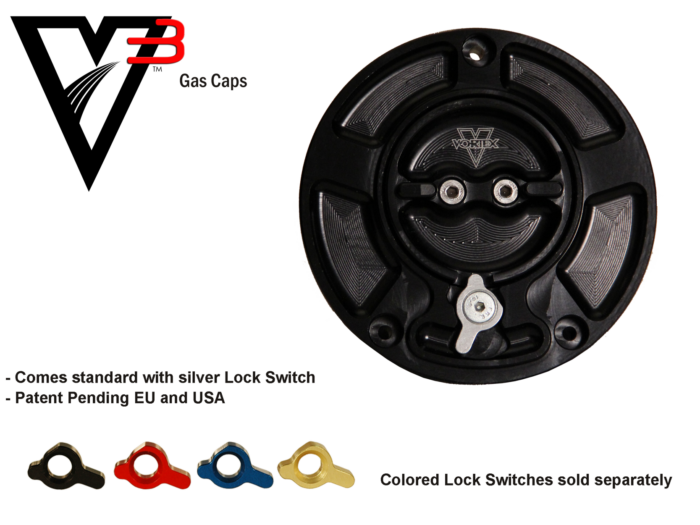 Vortex Quick Release Gas Cap (Yamaha R1/R6/R7 2000+)