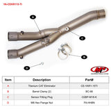 M4 Exhaust Titanium Cat Elimator 3/4th Exhaust (Yamaha 2015-2024 R1/R1S/R1M)