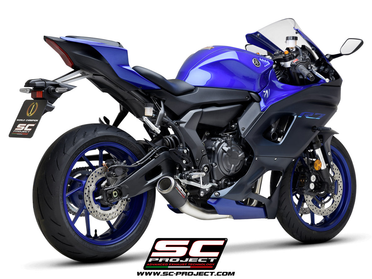 SC Projects CR-T Full Exhaust (Yamaha 2021-2024 R7)