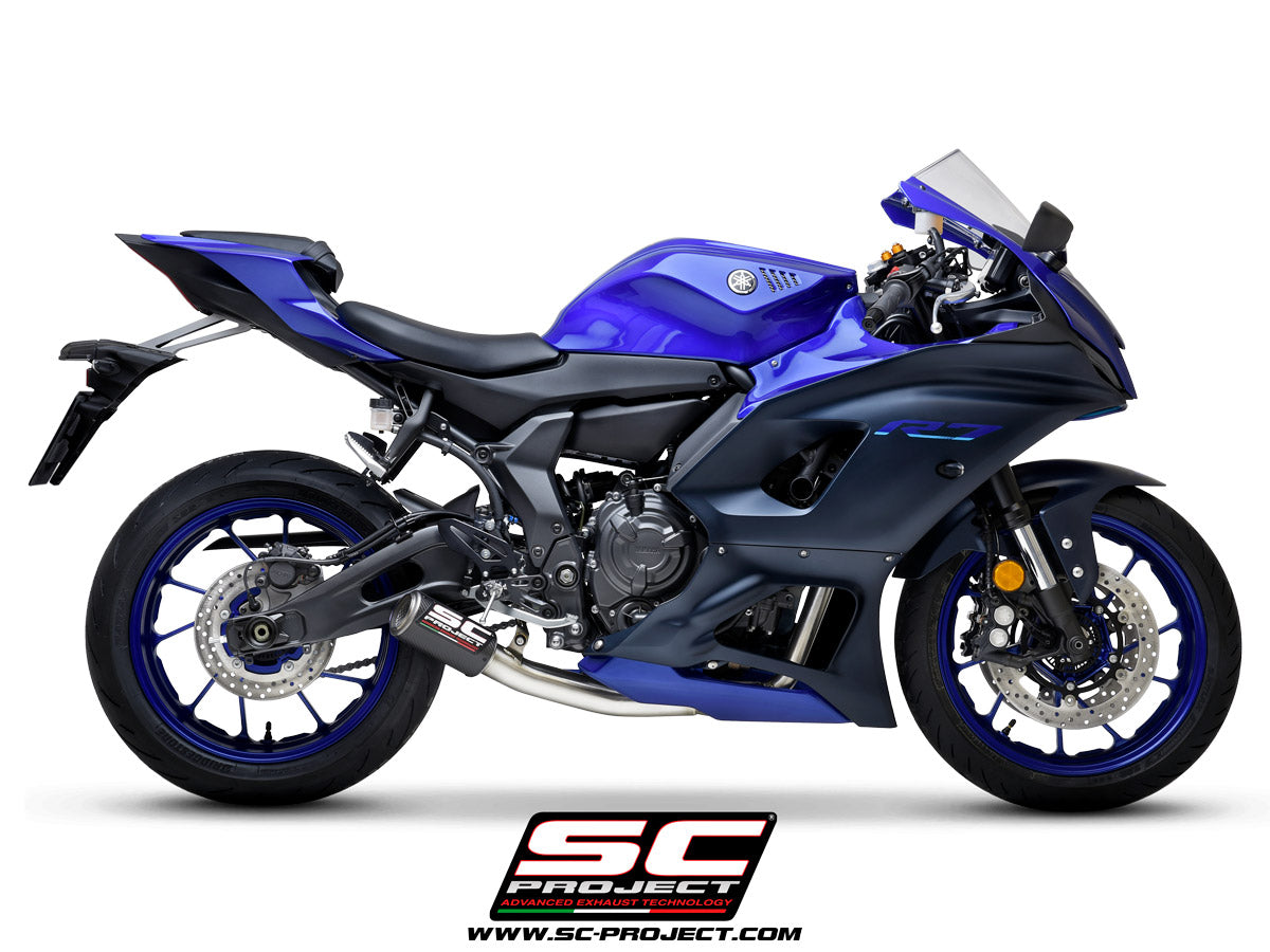 SC Projects CR-T Full Exhaust (Yamaha 2021-2024 R7)