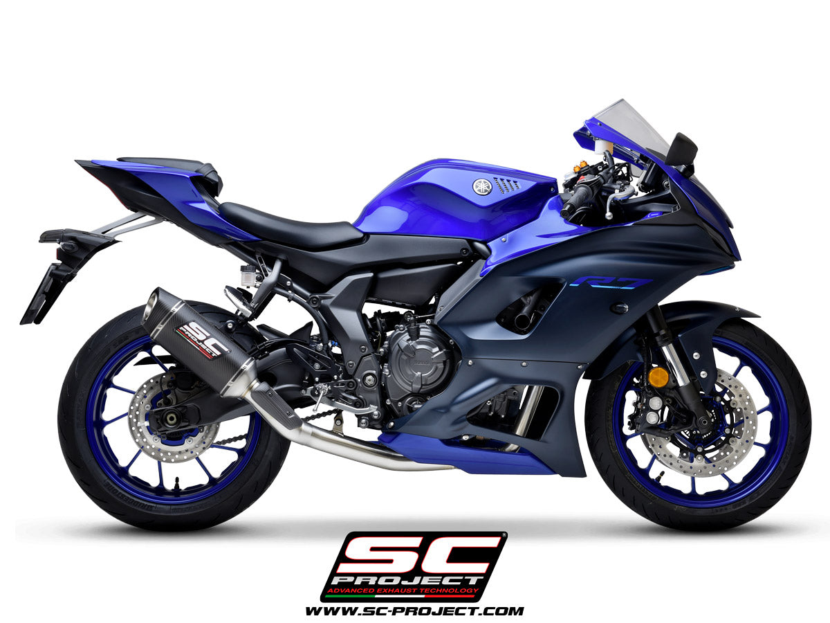 SC Projects SC1-S Full Exhaust (Yamaha 2021-2024 R7)