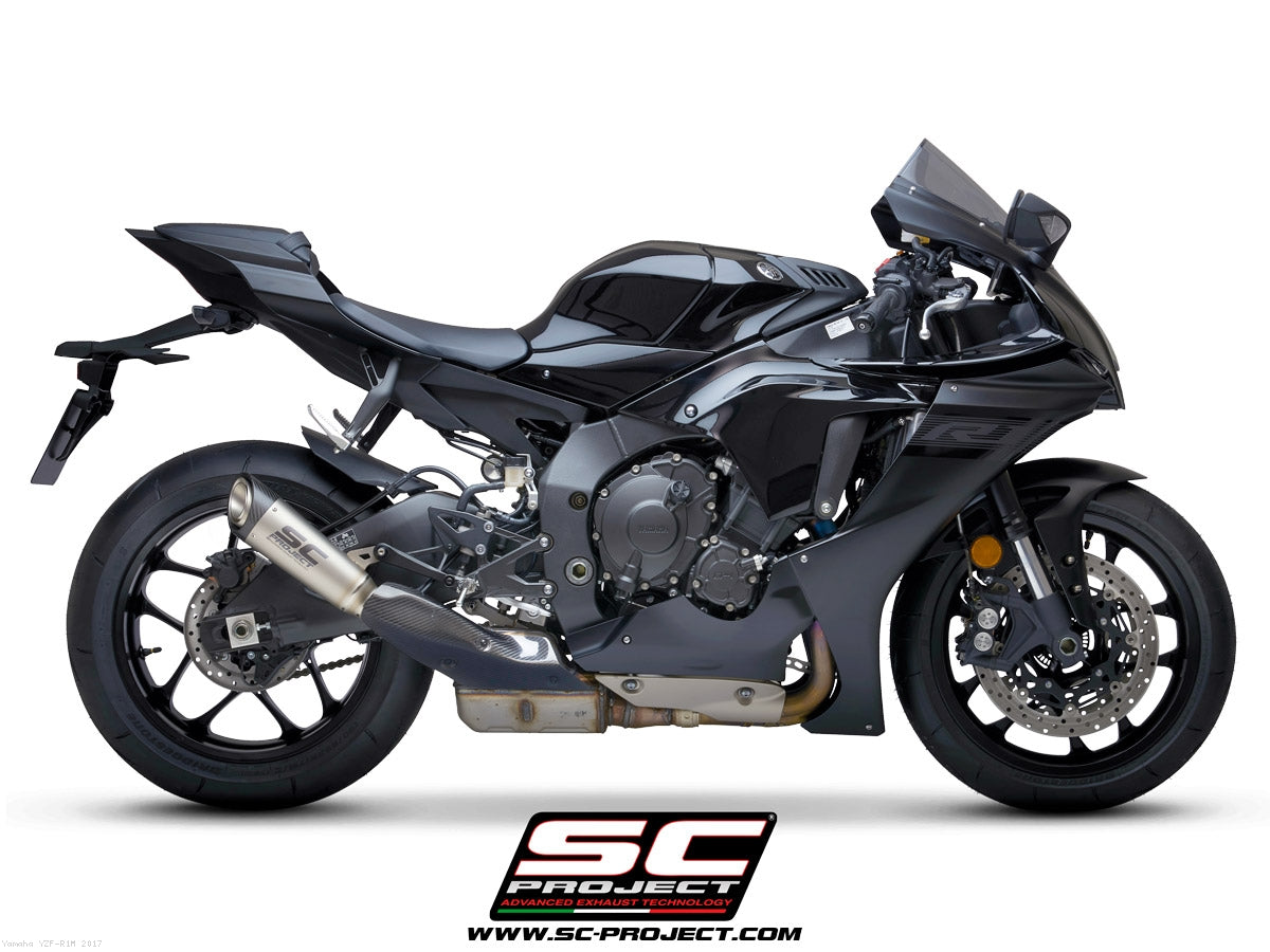 SC-Project S1 Slip On Exhaust (Yamaha 2015-2024 R1/R1S/R1M)