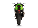 Akrapovic Slip-On Carbon Fiber Exhaust (Kawasaki Ninja ZX4R/RR 2023-2024)