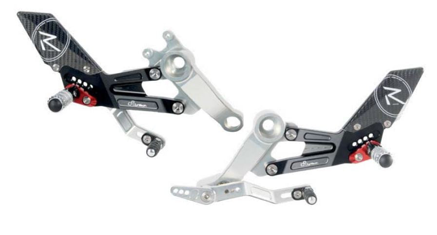 Lightech Adjustable Rearsets (Aprilia RS 660 2020-2023)