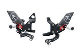 Lightech Adjustable Rearsets (Ducati V2 2021-2023)