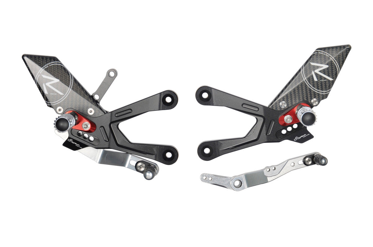 Lightech Adjustable Rearsets (Yamaha R1/M 2015+)