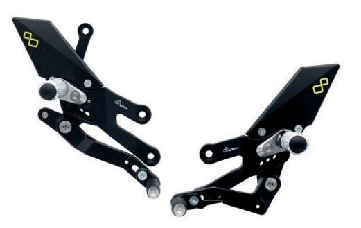 Lightech Adjustable Rearsets (Yamaha R7 2022+)